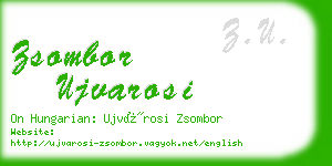 zsombor ujvarosi business card